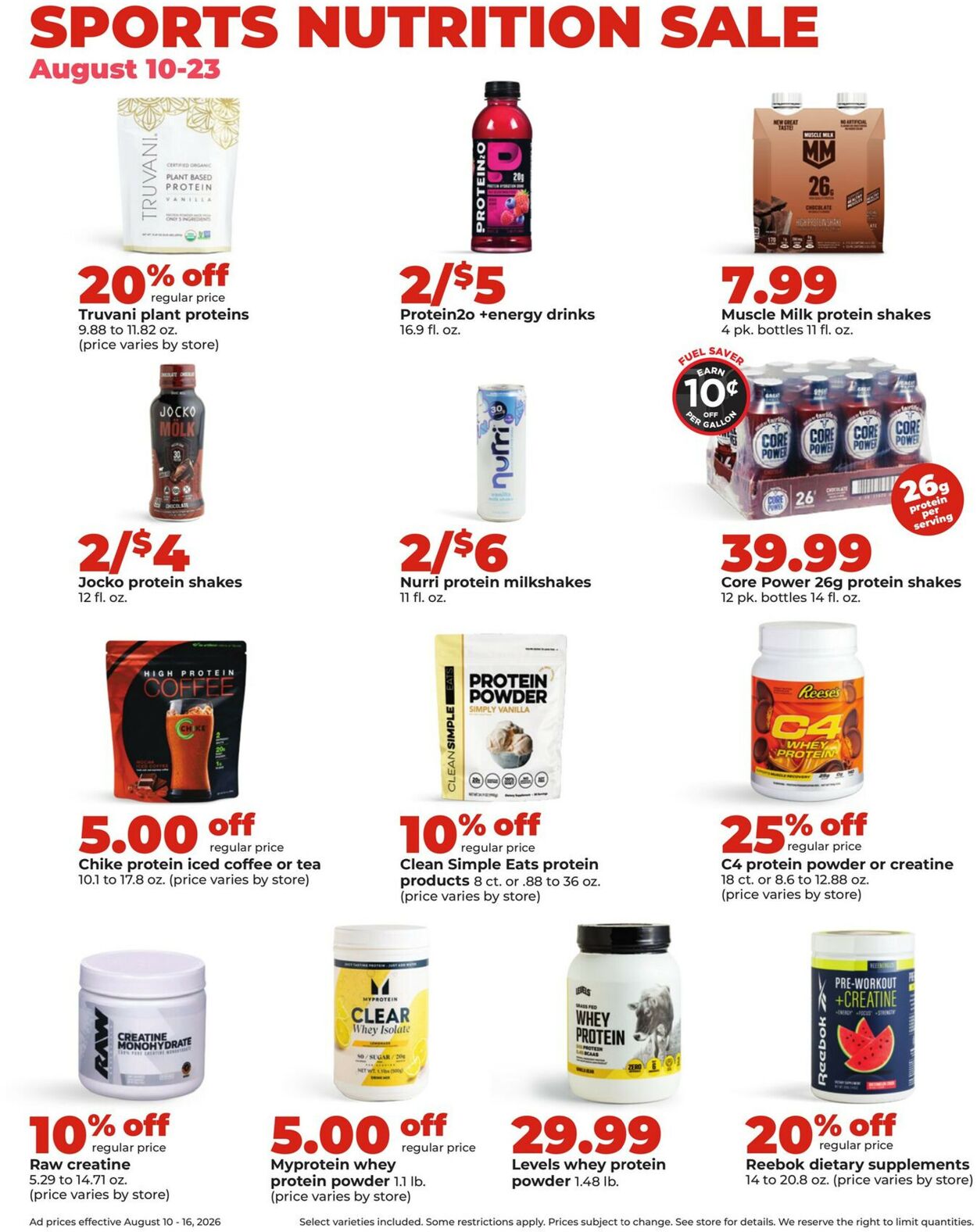 Catalogue HyVee from 08/10/2026