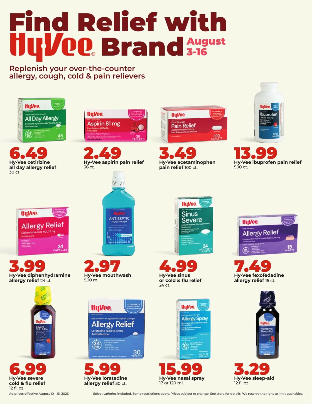 Catalogue HyVee from 08/10/2026