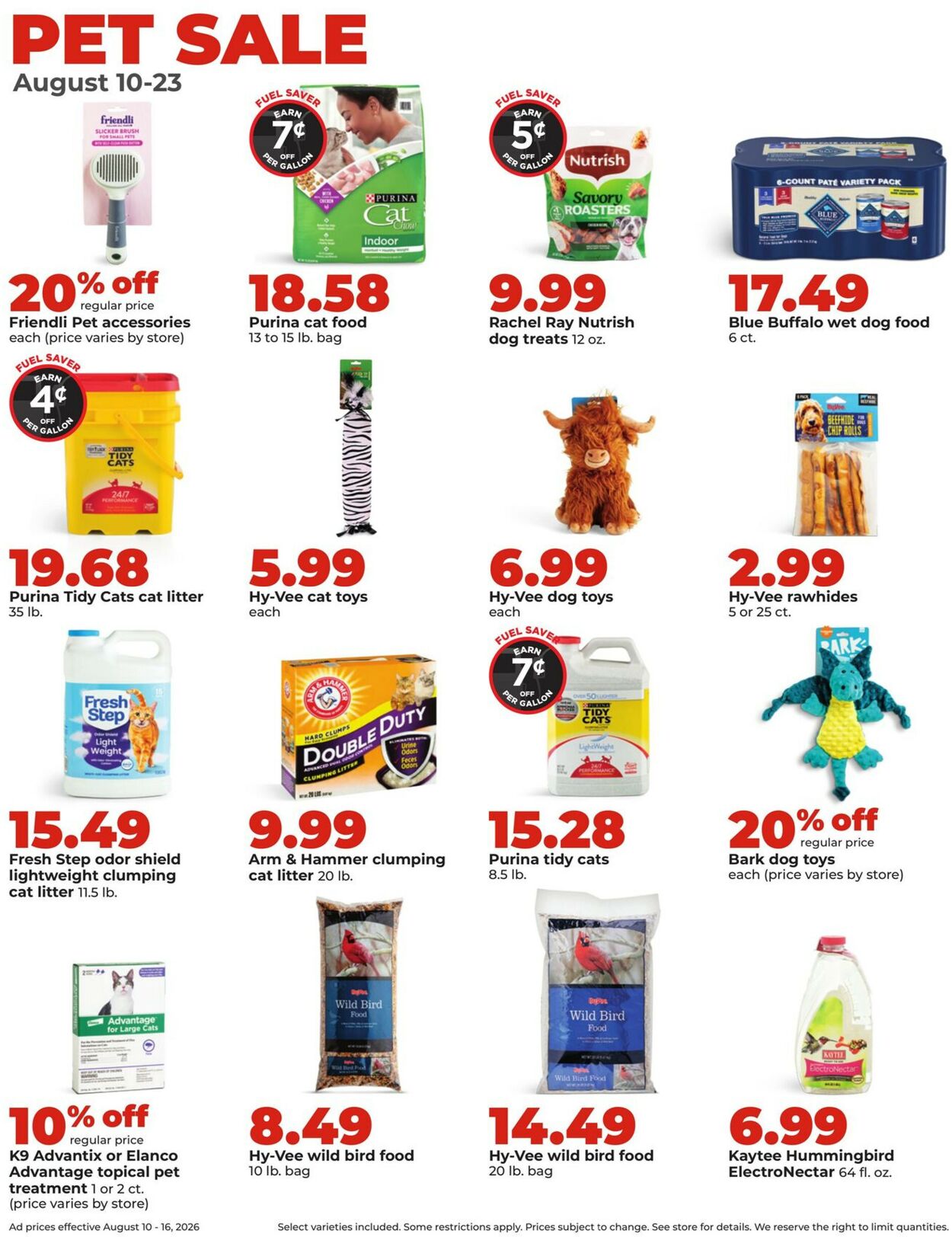 Catalogue HyVee from 08/10/2026