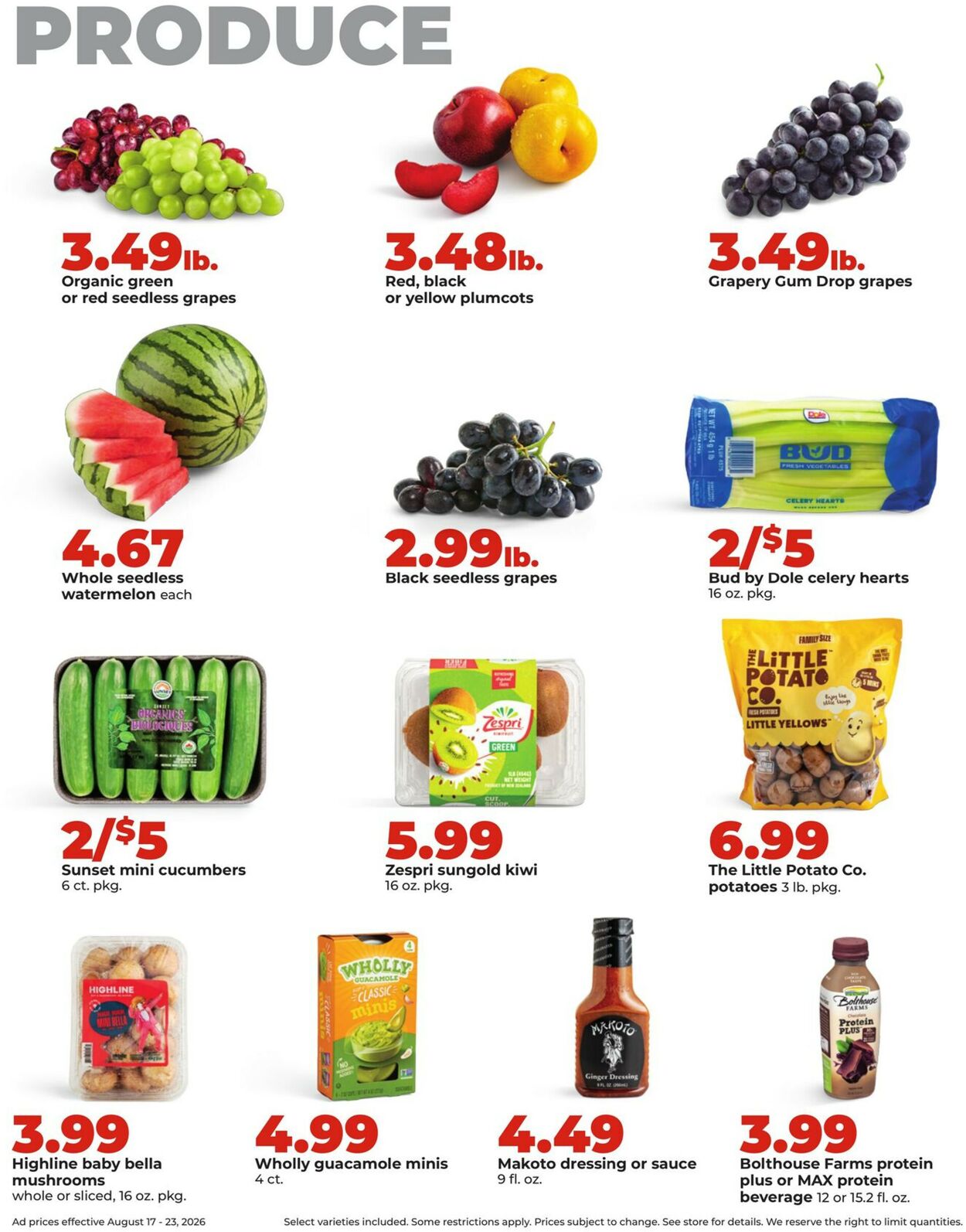 Catalogue HyVee from 08/17/2026