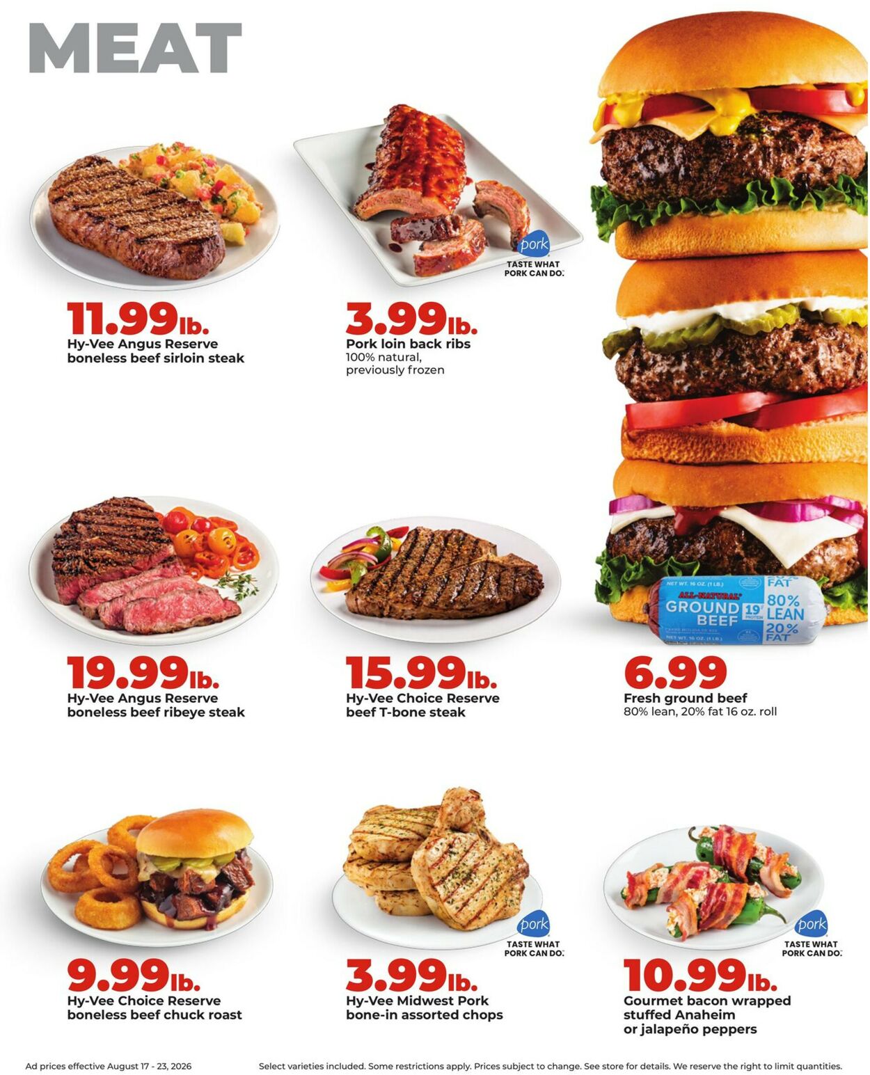 Catalogue HyVee from 08/17/2026