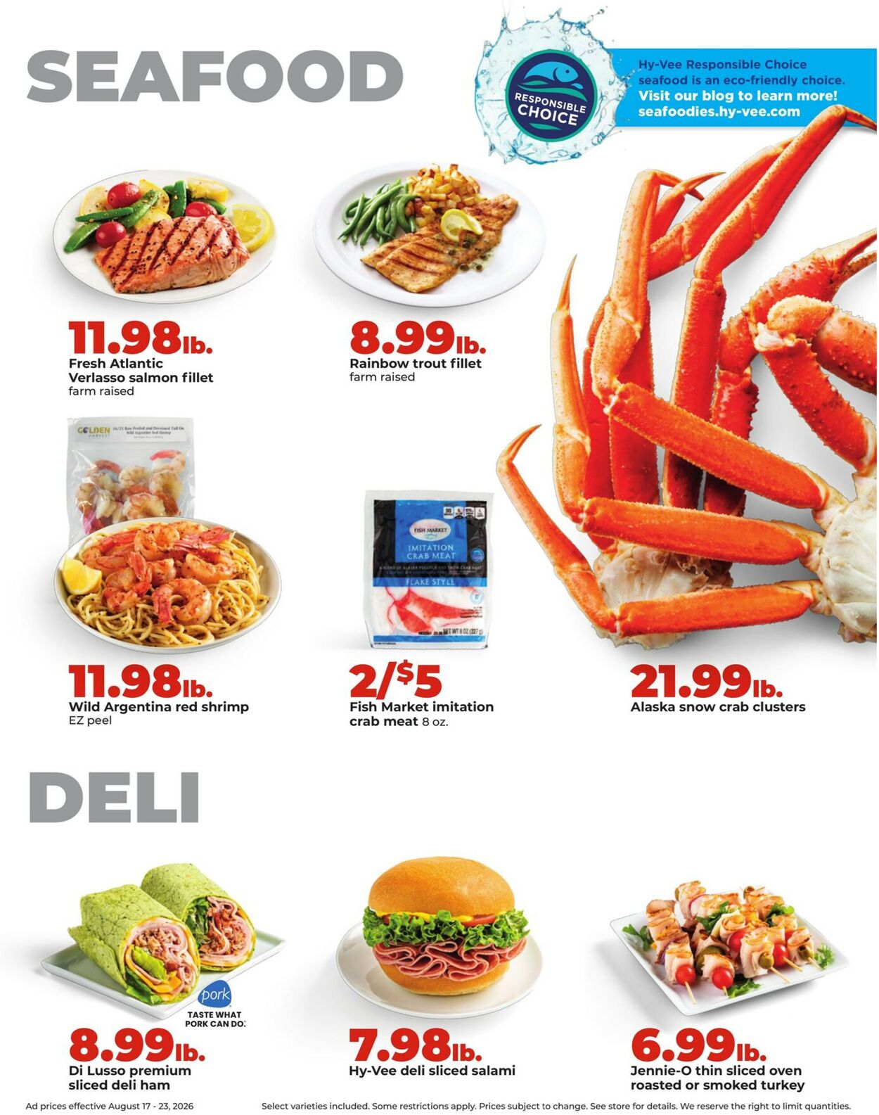 Catalogue HyVee from 08/17/2026