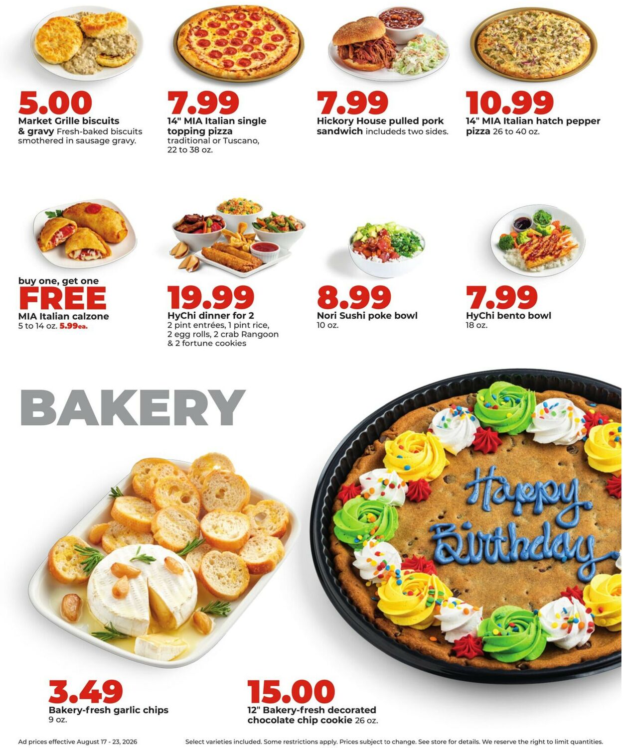 Catalogue HyVee from 08/17/2026
