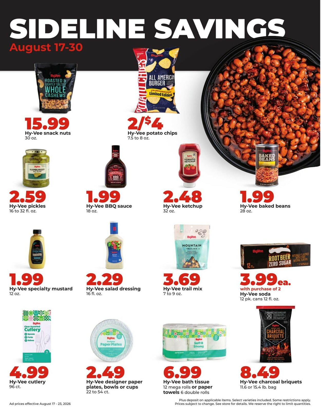 Catalogue HyVee from 08/17/2026