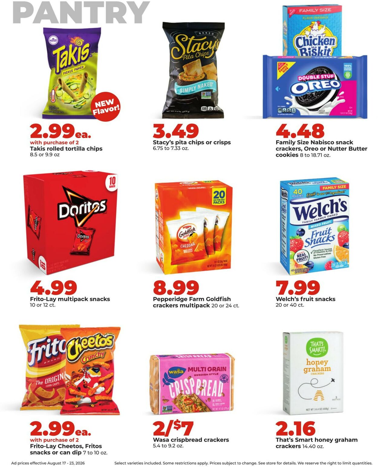 Catalogue HyVee from 08/17/2026