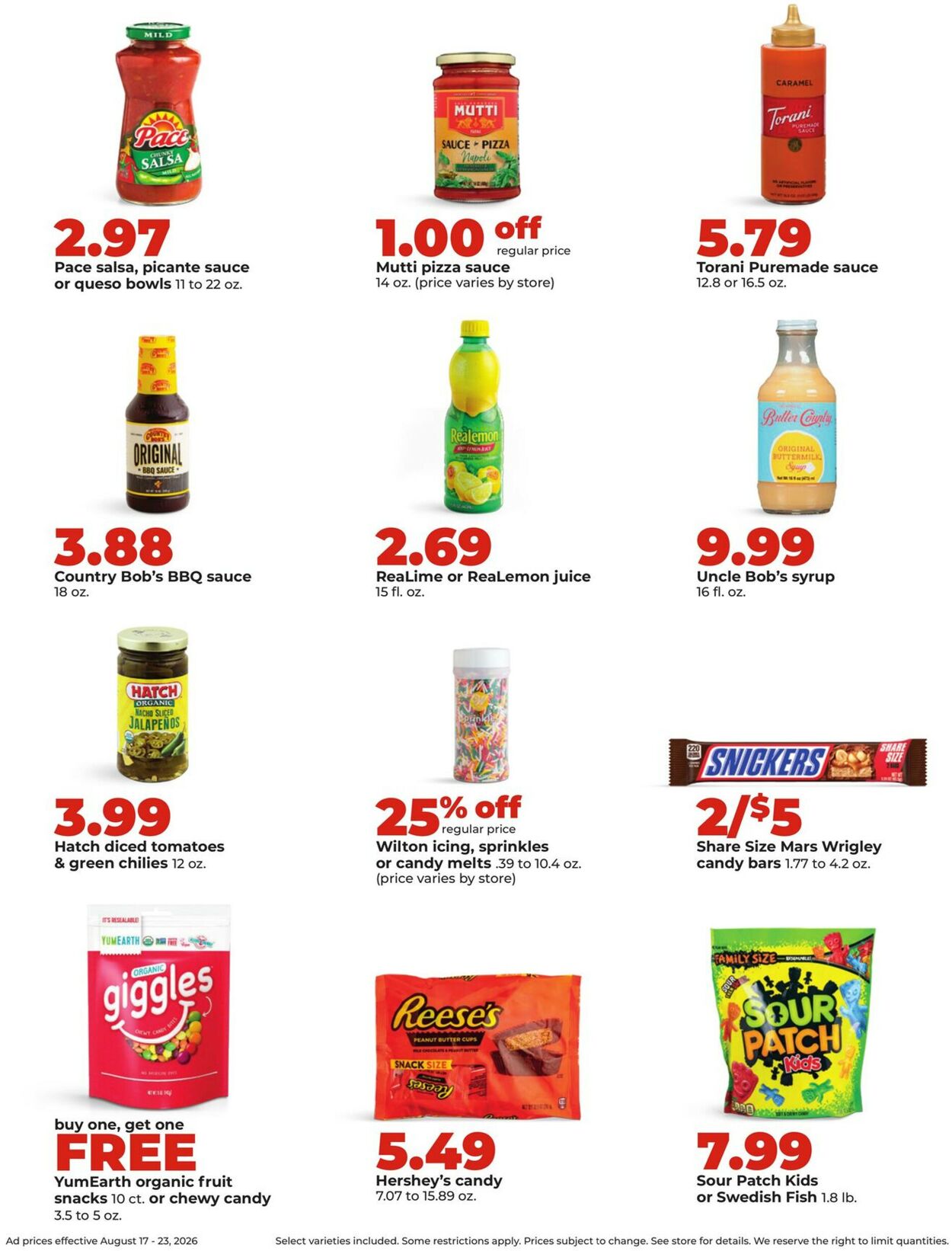 Catalogue HyVee from 08/17/2026