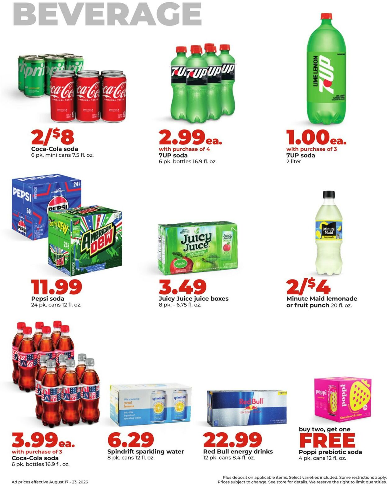 Catalogue HyVee from 08/17/2026