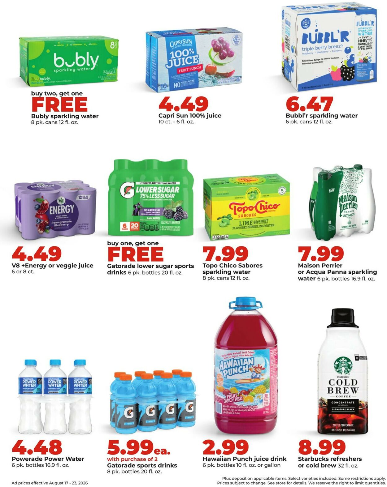 Catalogue HyVee from 08/17/2026