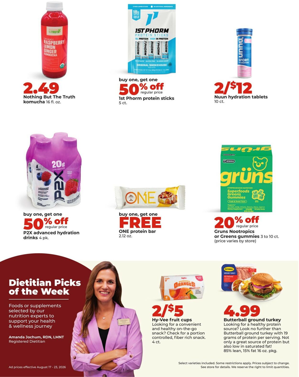 Catalogue HyVee from 08/17/2026
