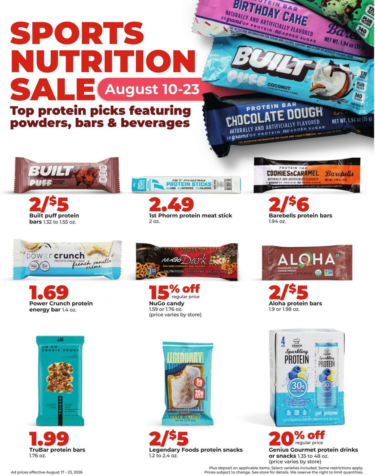 Catalogue HyVee from 08/17/2026