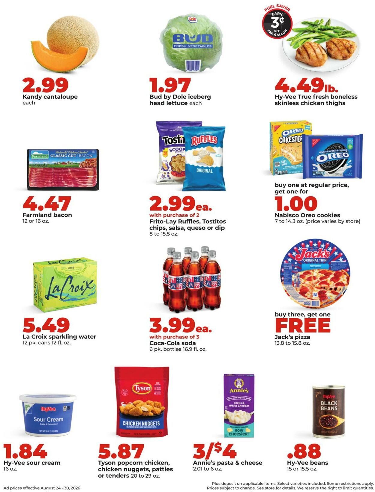 Catalogue HyVee from 08/24/2026