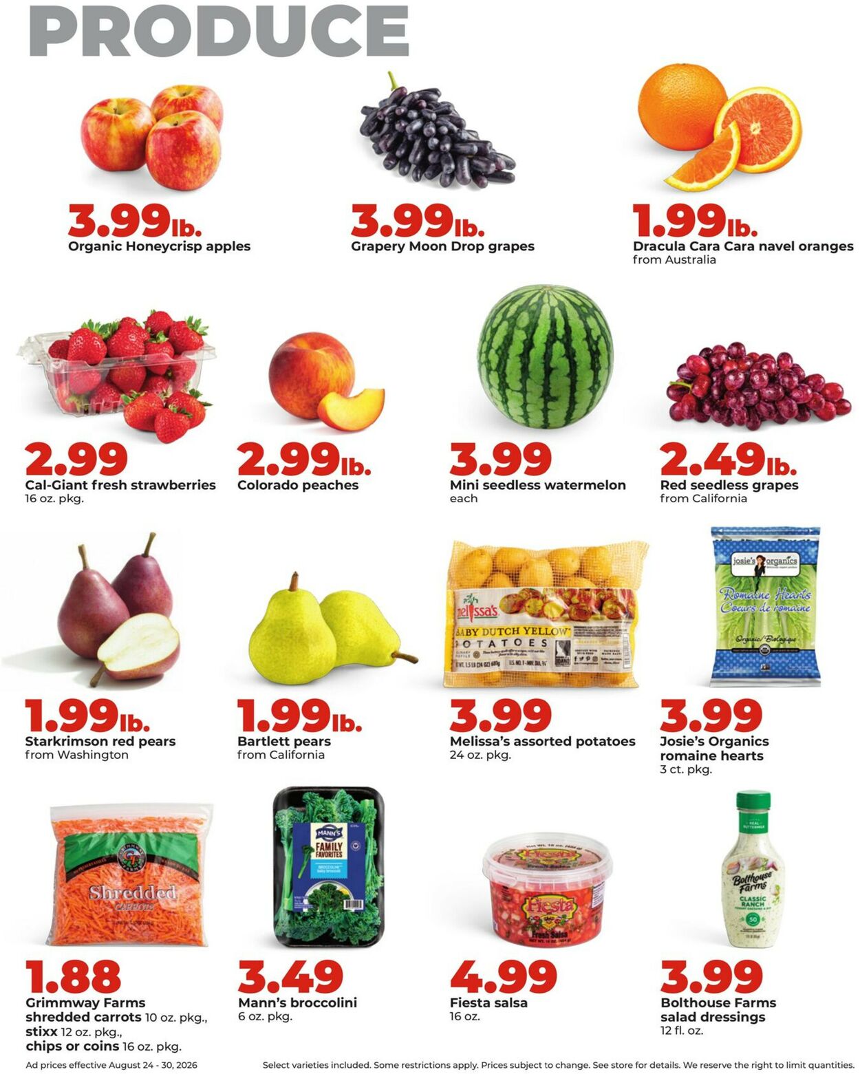 Catalogue HyVee from 08/24/2026