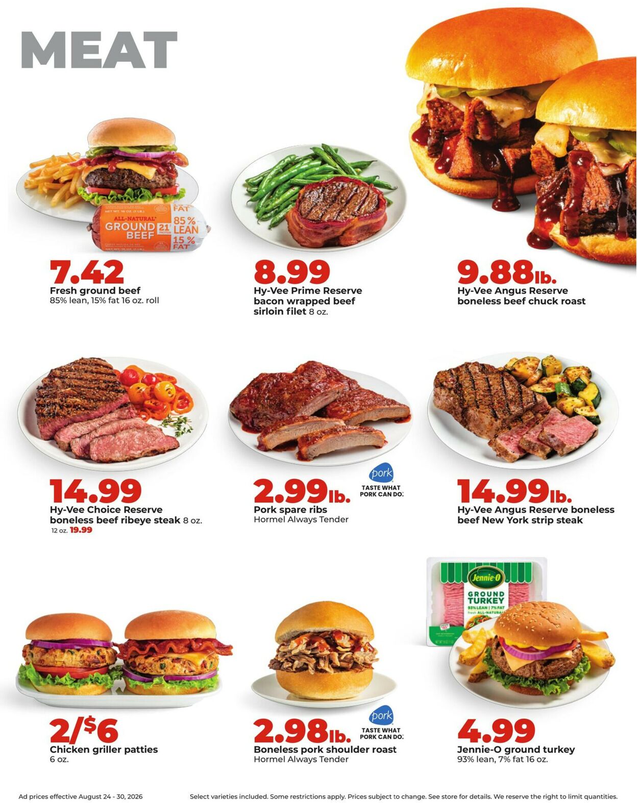 Catalogue HyVee from 08/24/2026
