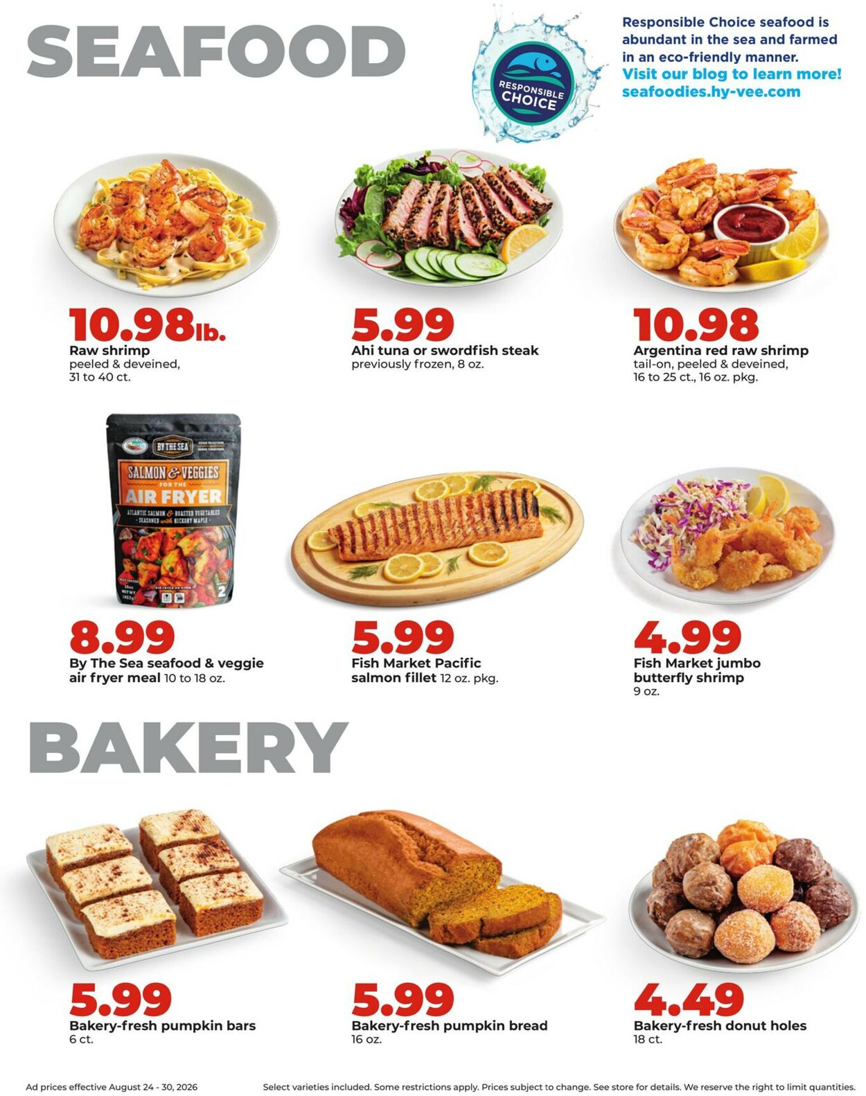Catalogue HyVee from 08/24/2026