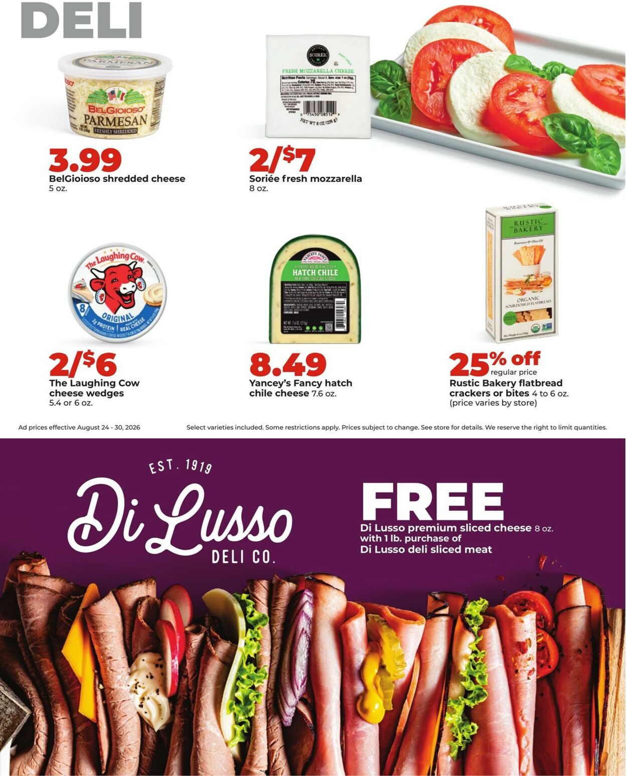 Catalogue HyVee from 08/24/2026