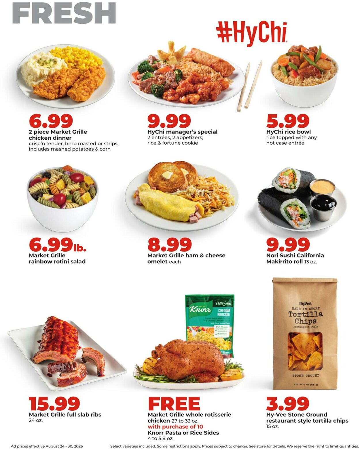 Catalogue HyVee from 08/24/2026