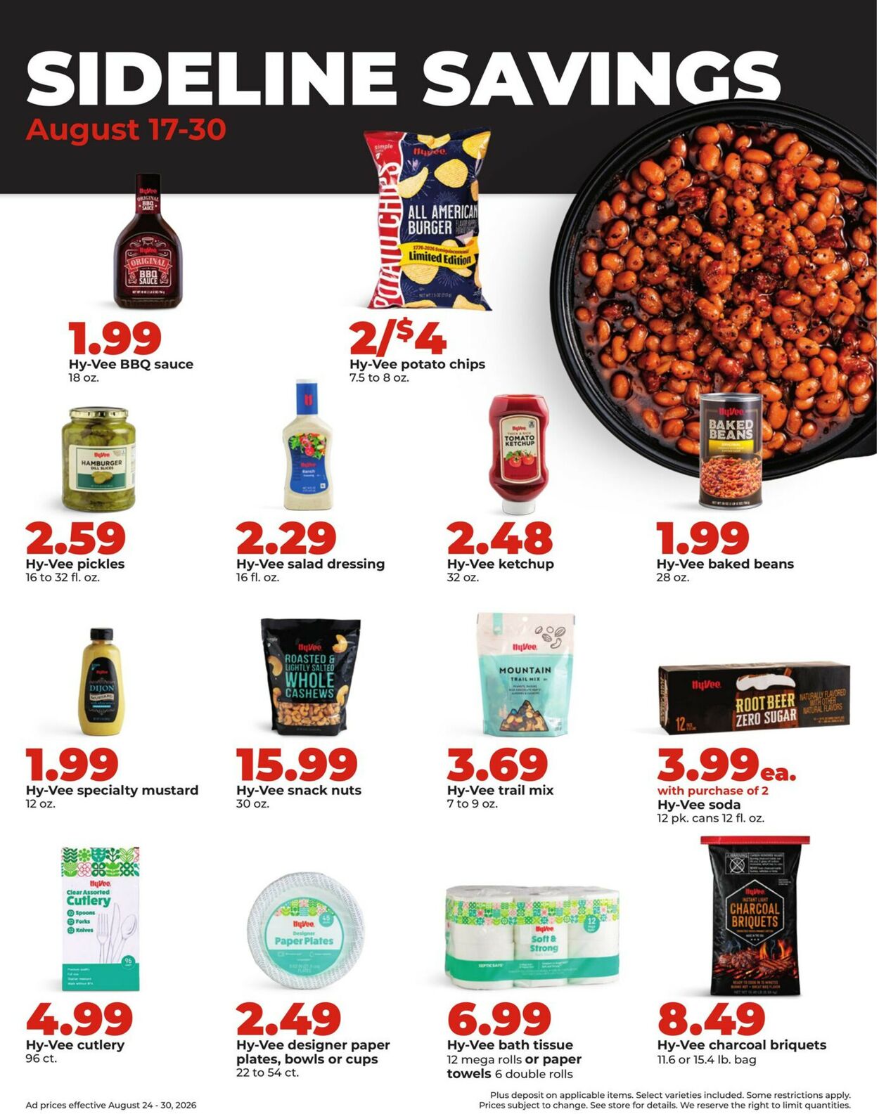 Catalogue HyVee from 08/24/2026