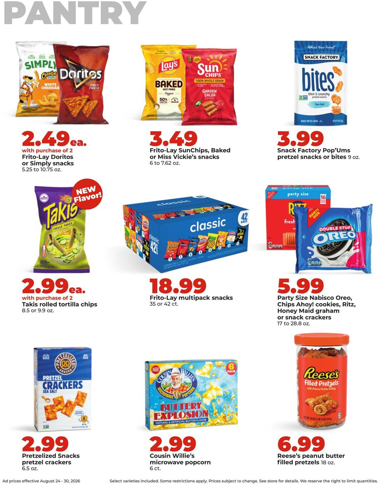 Catalogue HyVee from 08/24/2026
