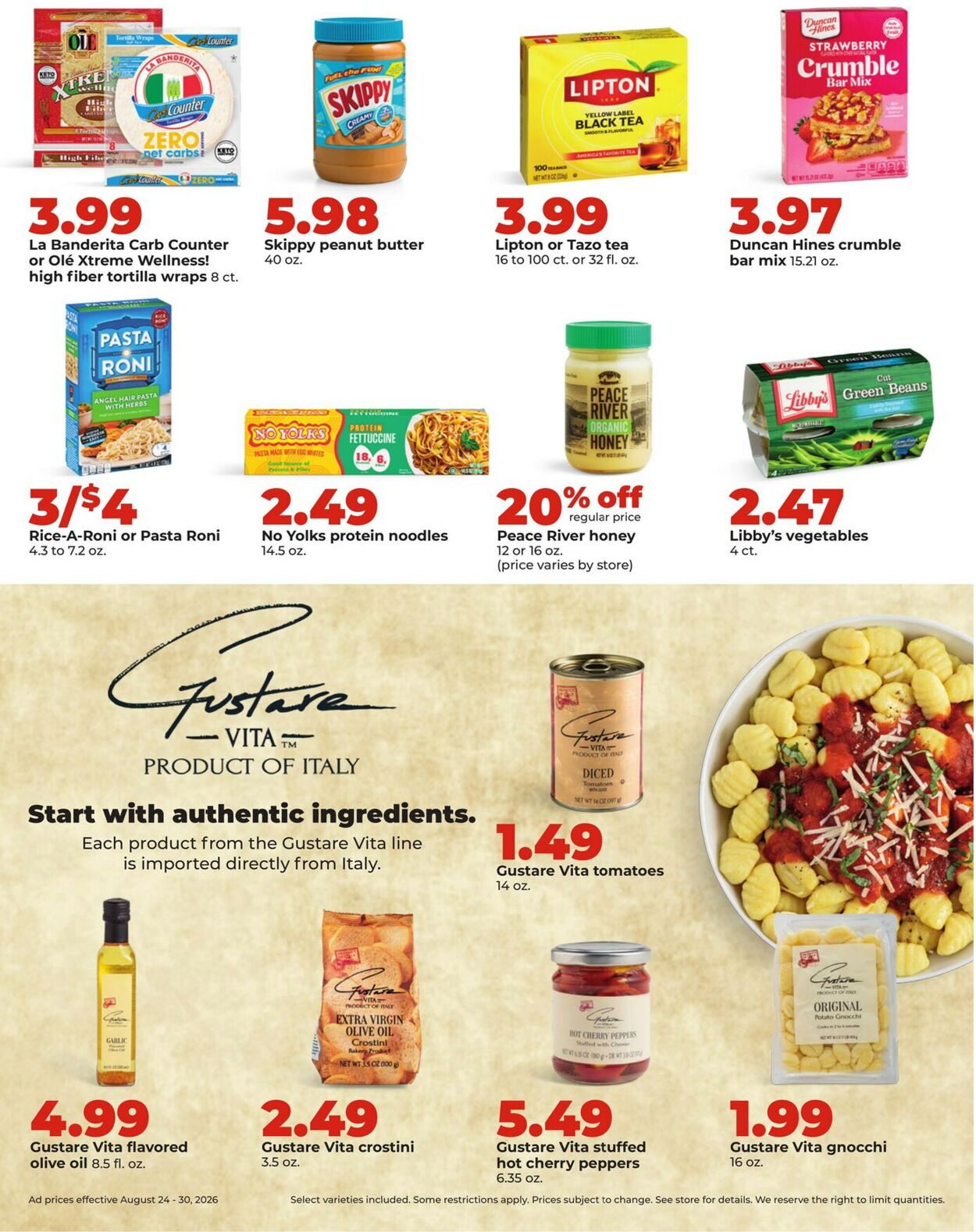 Catalogue HyVee from 08/24/2026