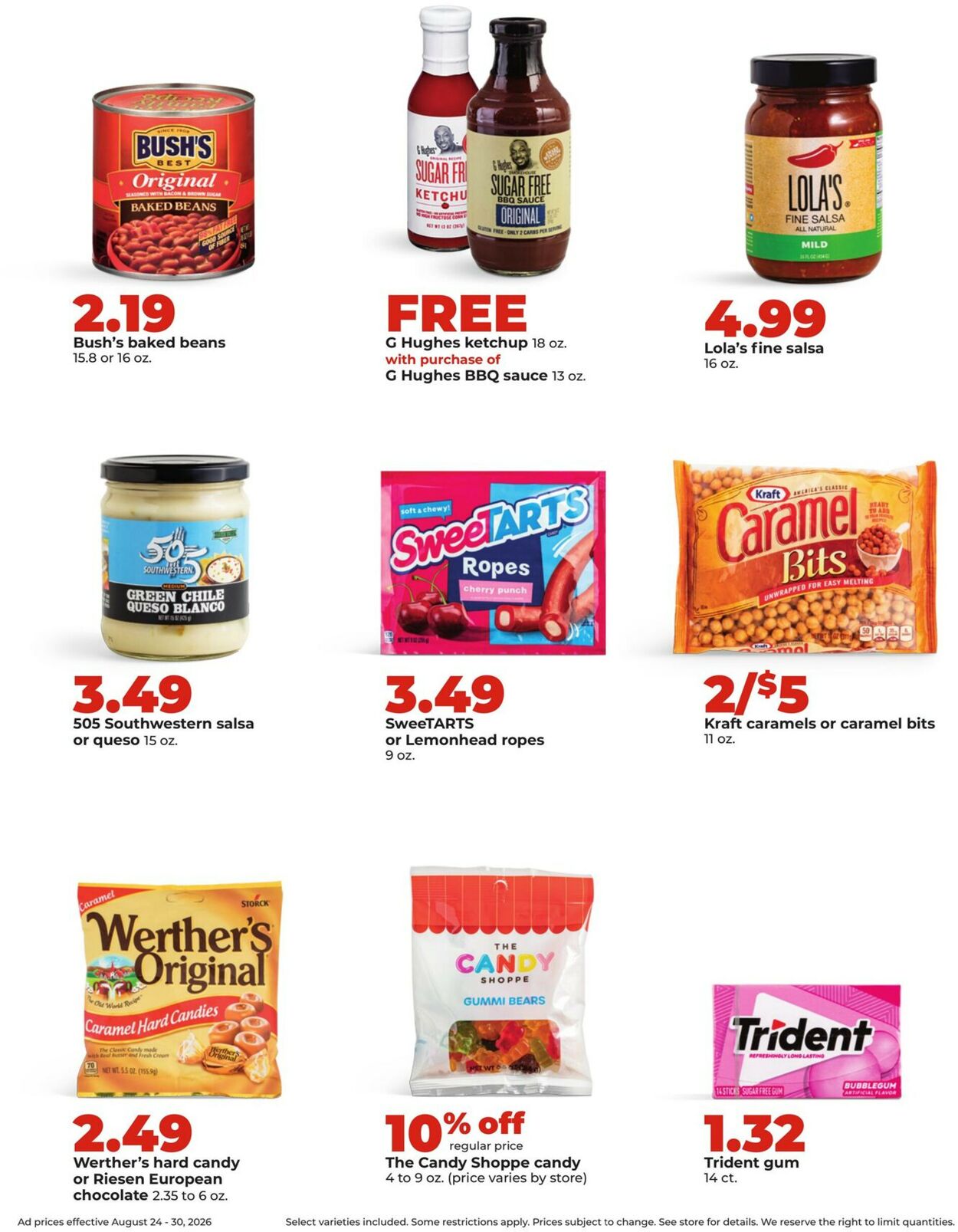 Catalogue HyVee from 08/24/2026