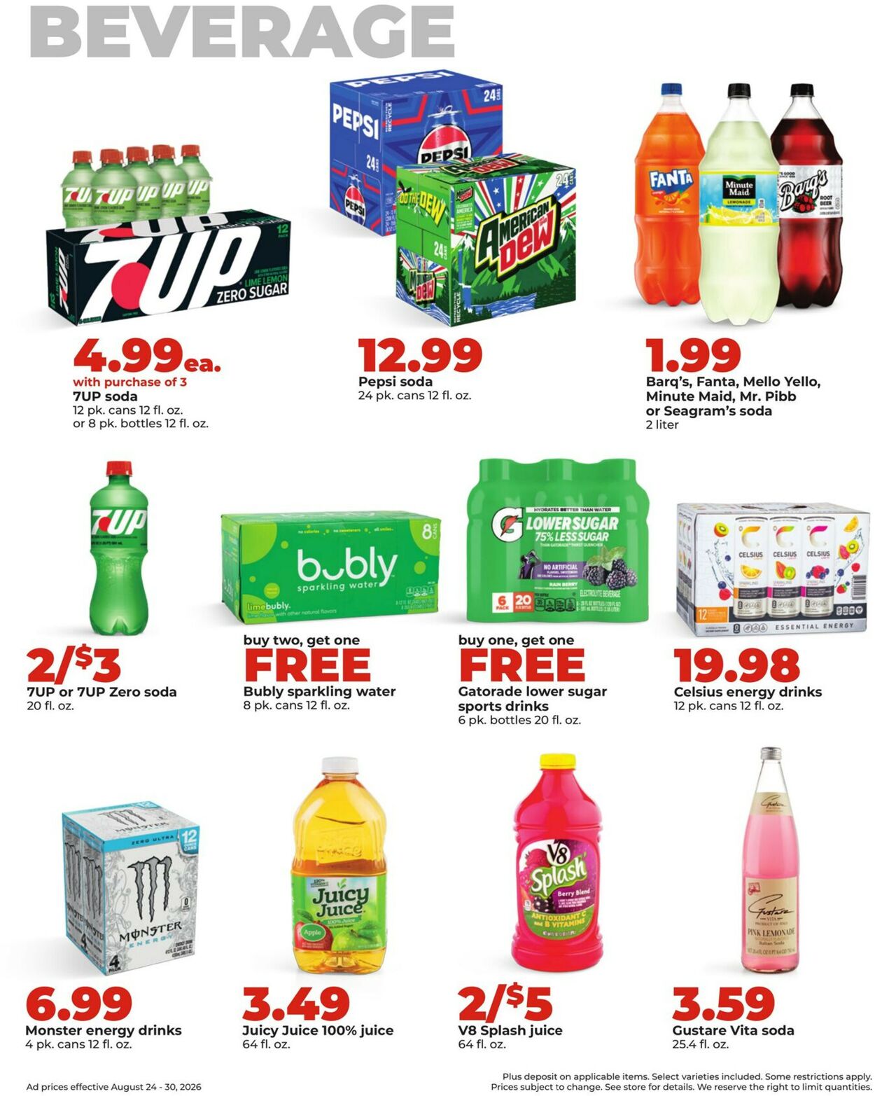 Catalogue HyVee from 08/24/2026
