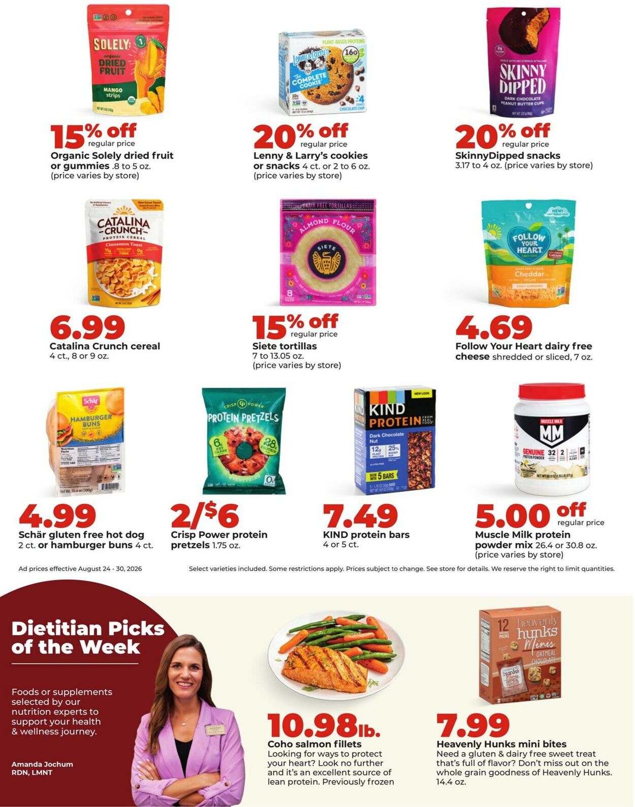 Catalogue HyVee from 08/24/2026