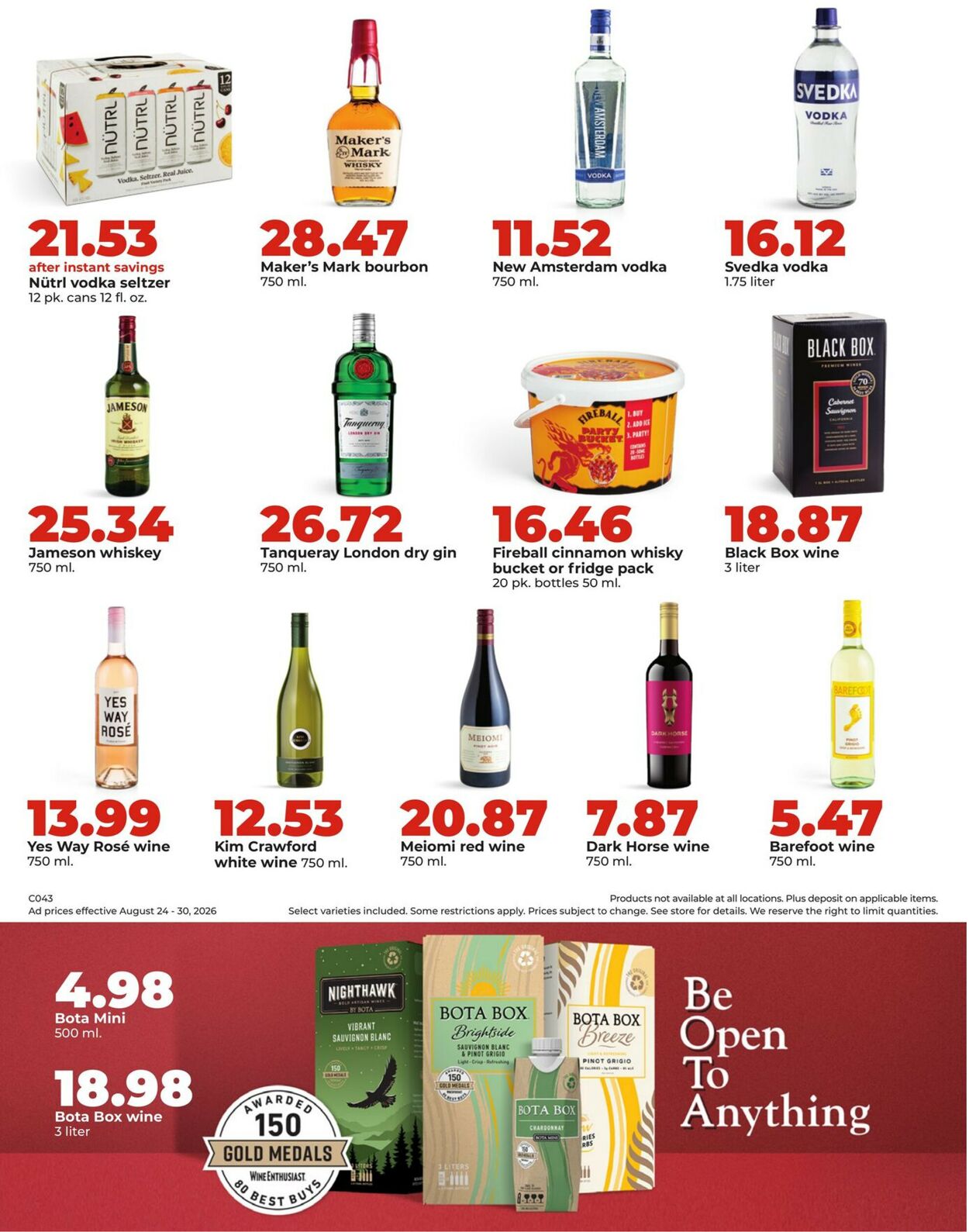Catalogue HyVee from 08/24/2026