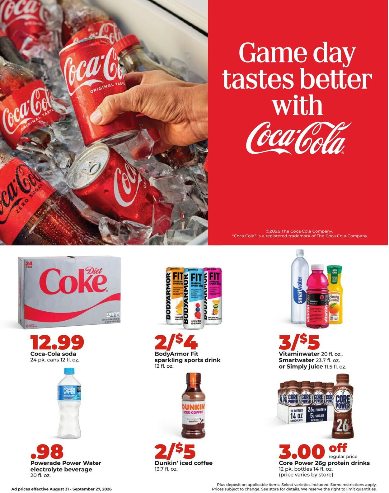 Catalogue HyVee from 08/31/2026