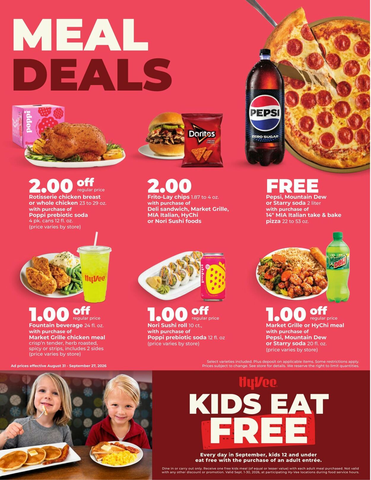 Catalogue HyVee from 08/31/2026