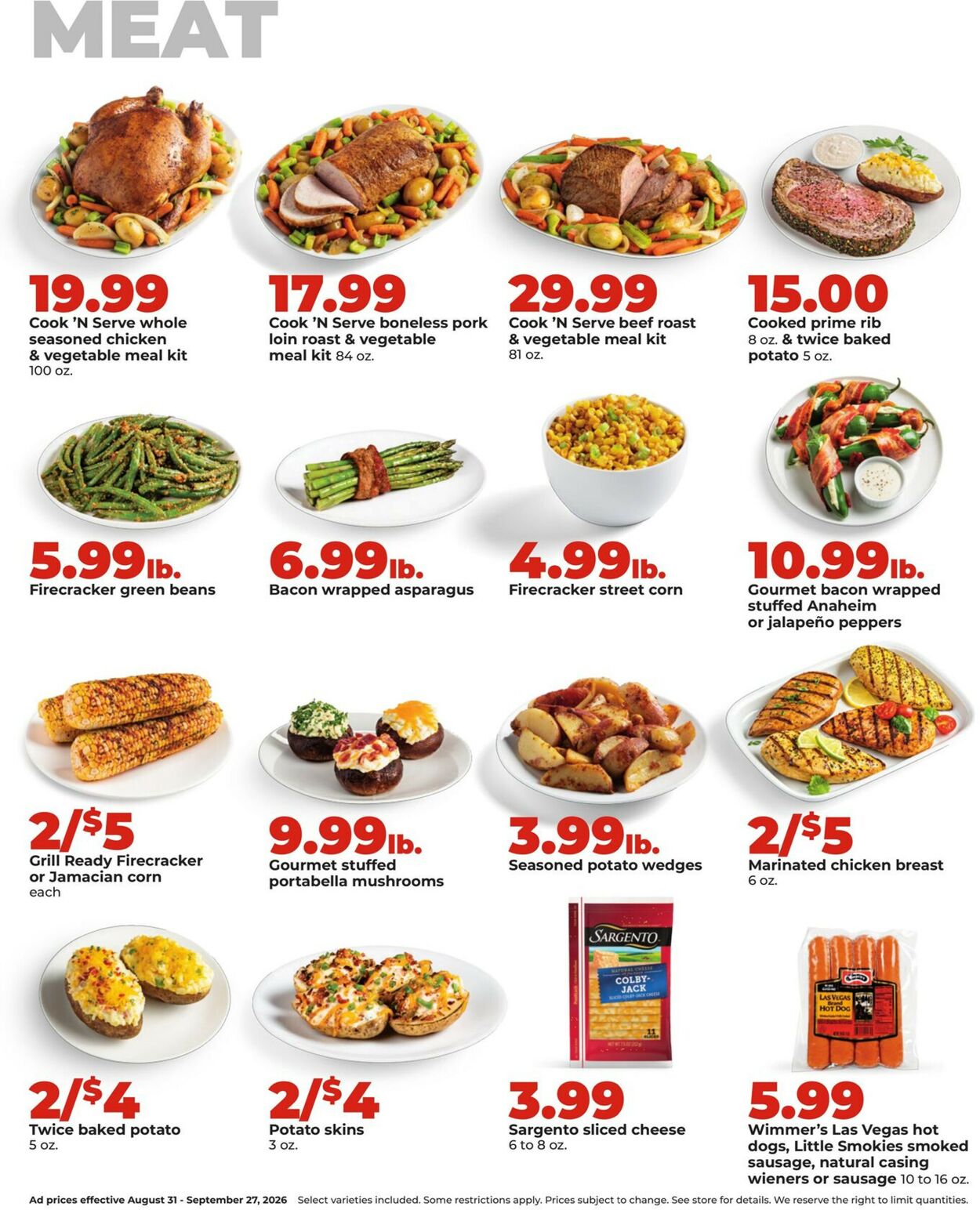 Catalogue HyVee from 08/31/2026