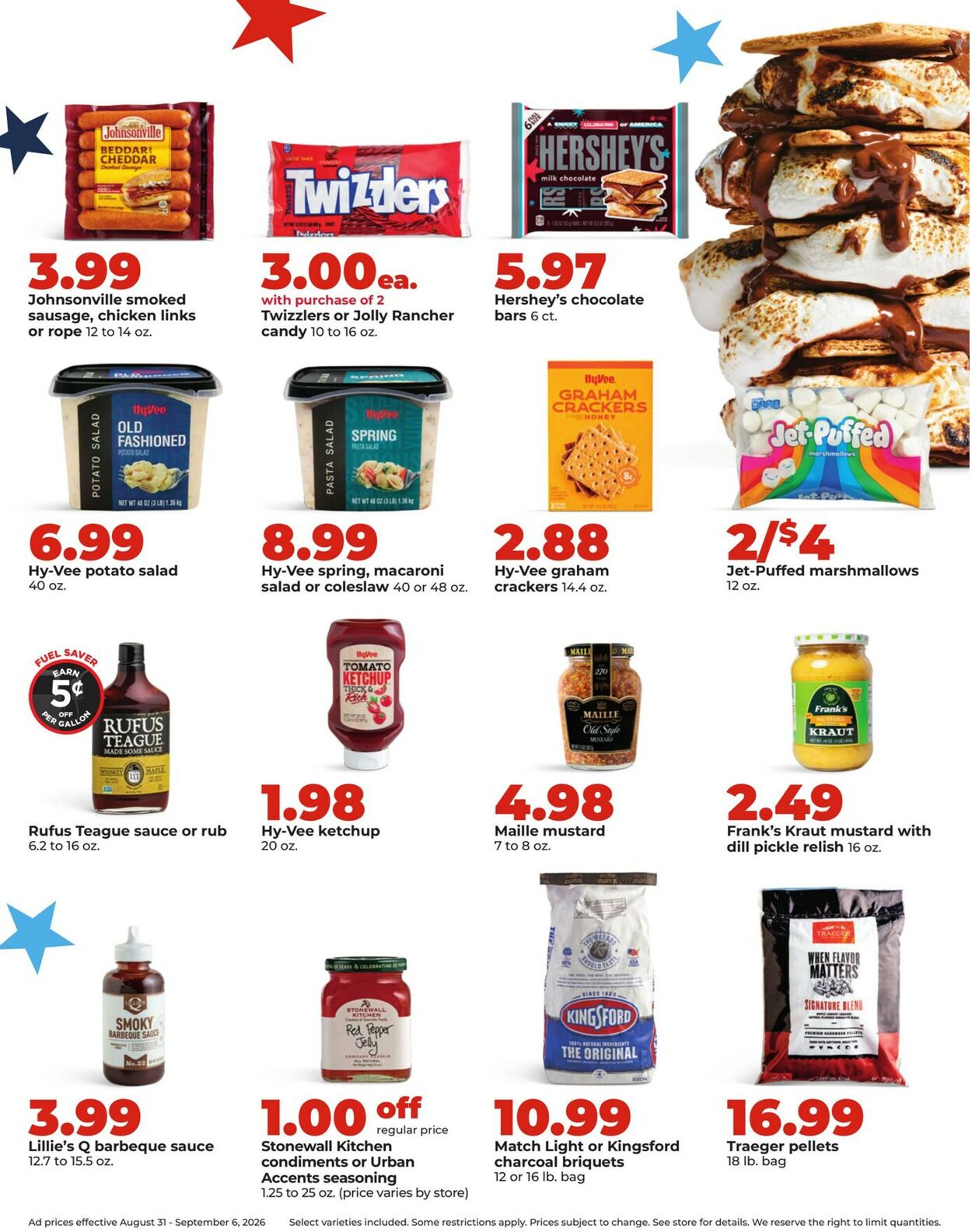Catalogue HyVee from 08/31/2026