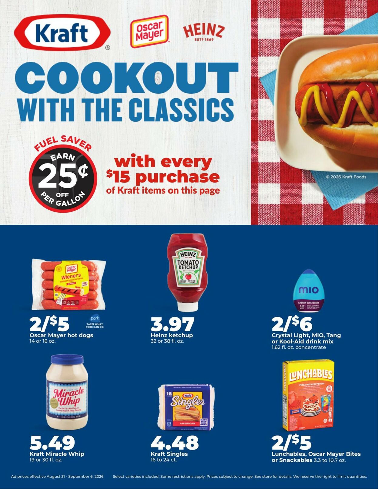 Catalogue HyVee from 08/31/2026