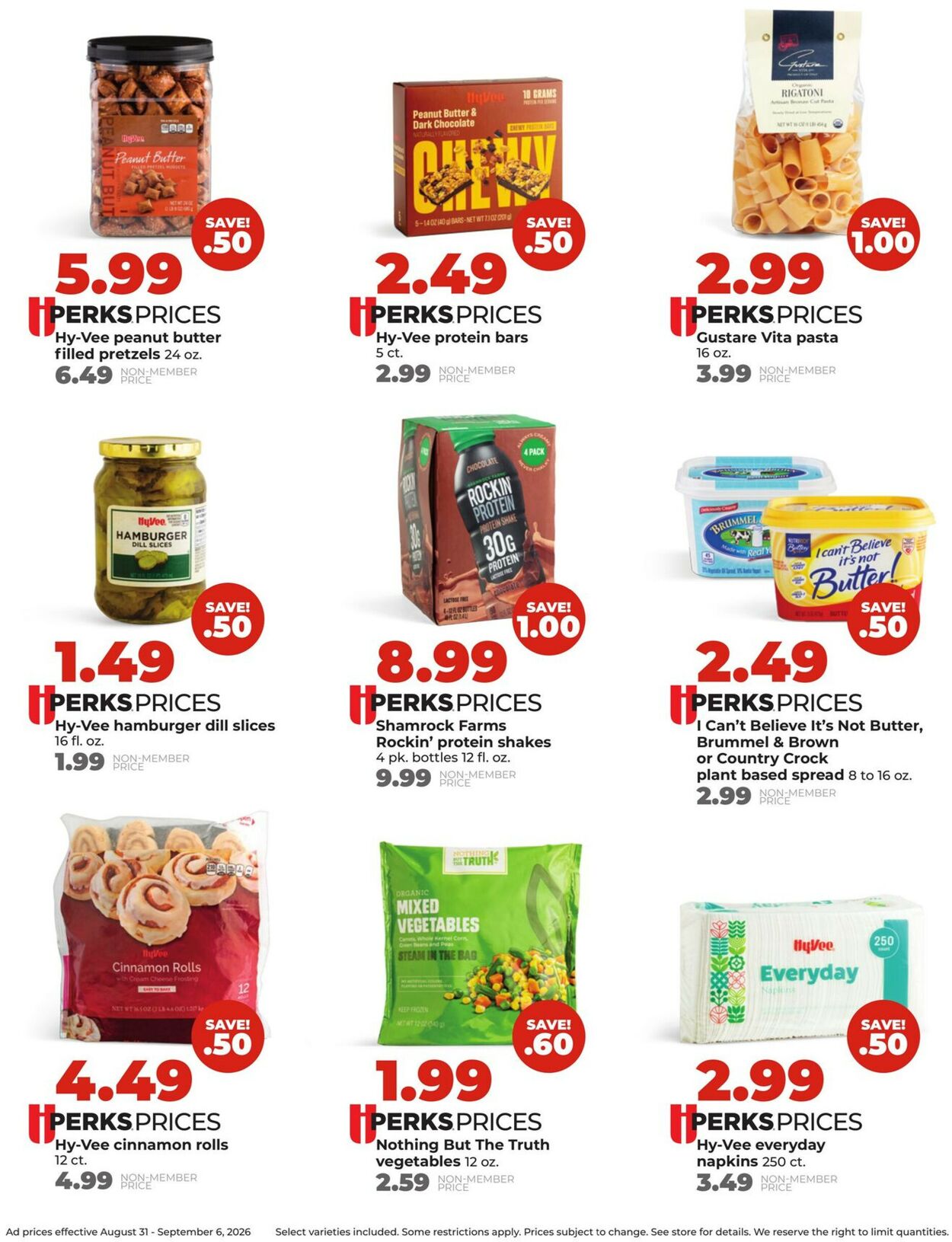 Catalogue HyVee from 08/31/2026