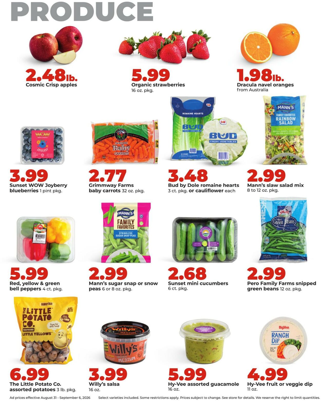 Catalogue HyVee from 08/31/2026