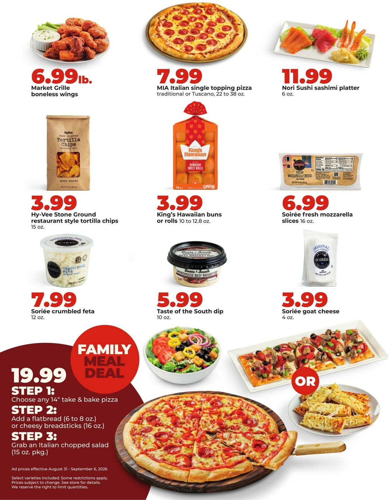Catalogue HyVee from 08/31/2026