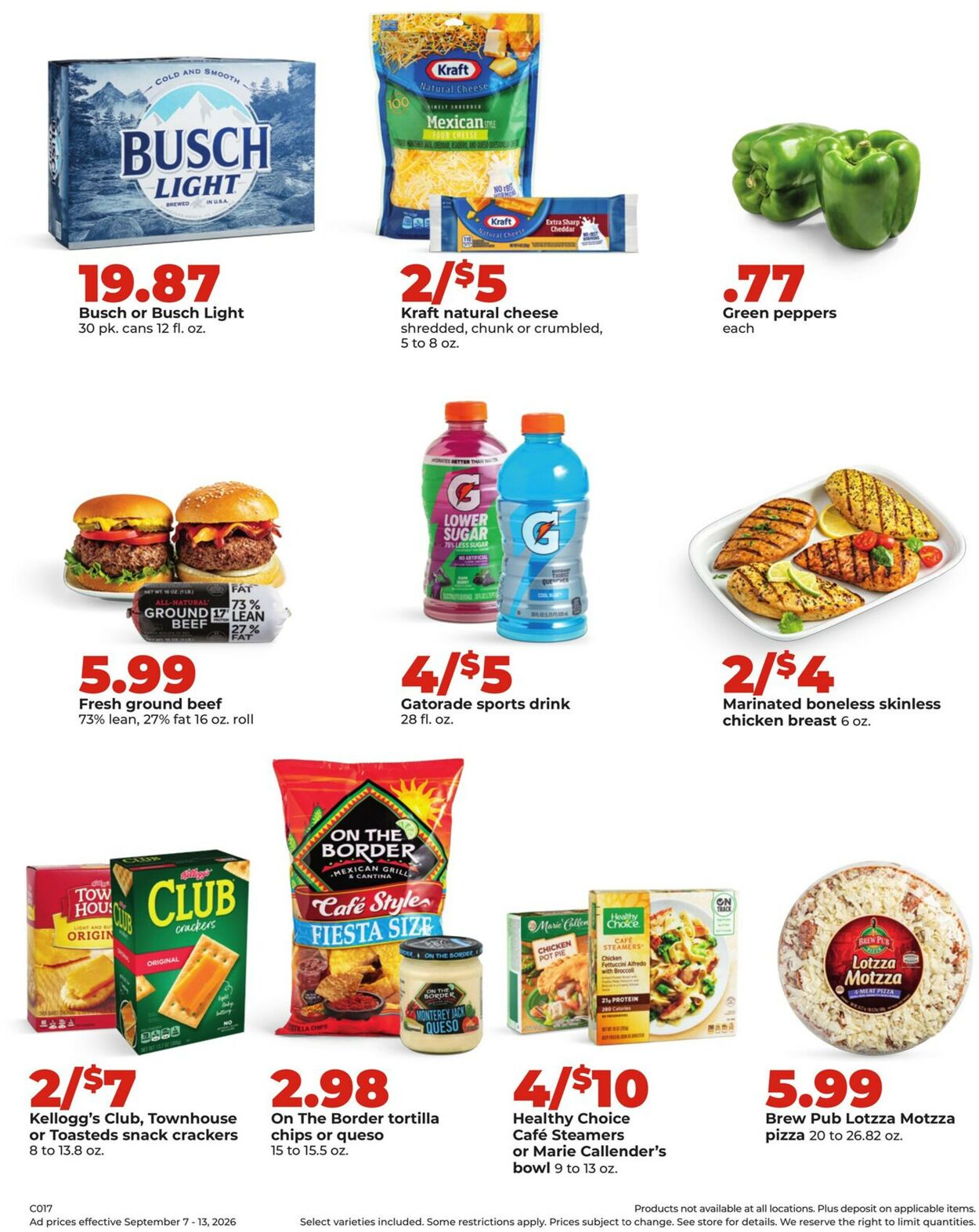 Catalogue HyVee from 09/07/2026