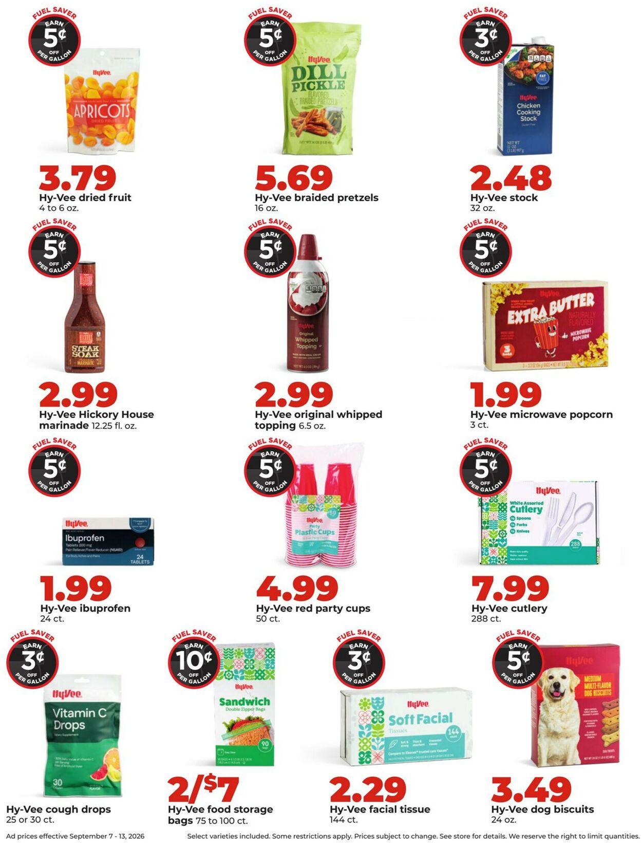 Catalogue HyVee from 09/07/2026