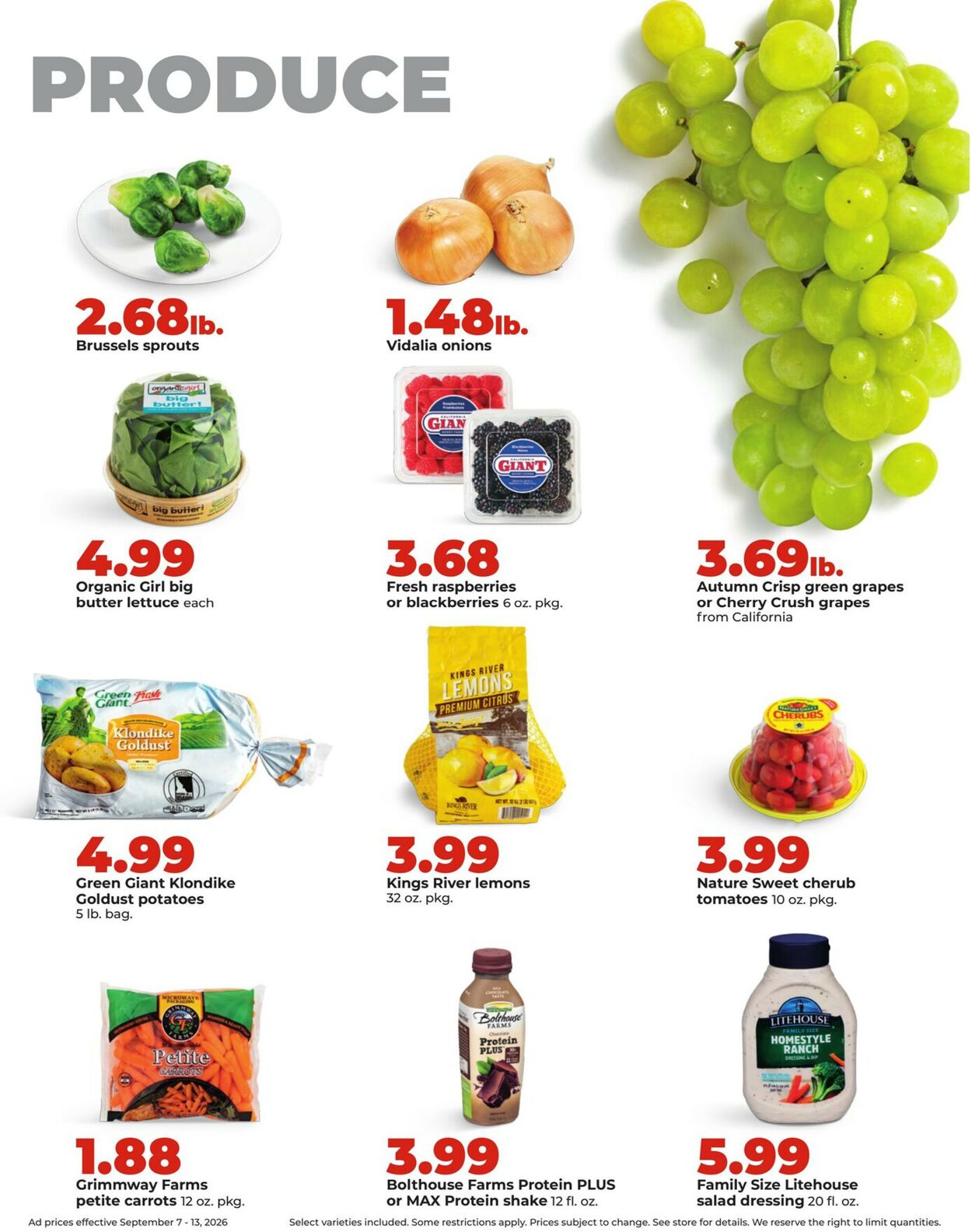 Catalogue HyVee from 09/07/2026