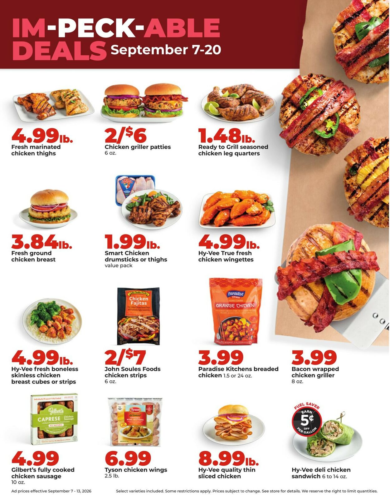 Catalogue HyVee from 09/07/2026