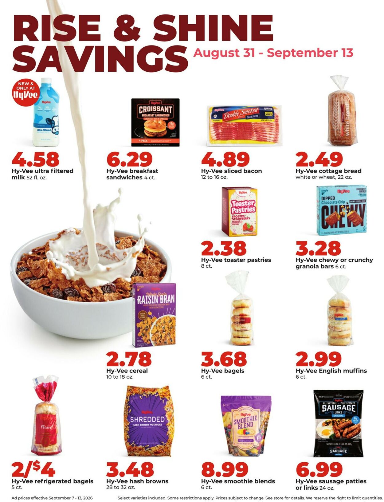 Catalogue HyVee from 09/07/2026