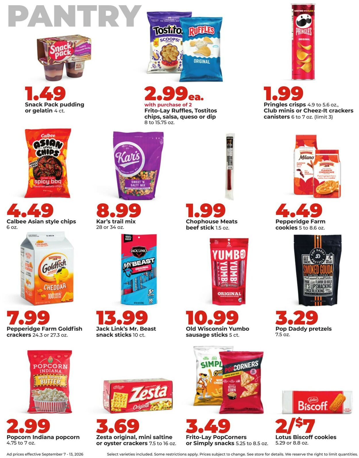 Catalogue HyVee from 09/07/2026