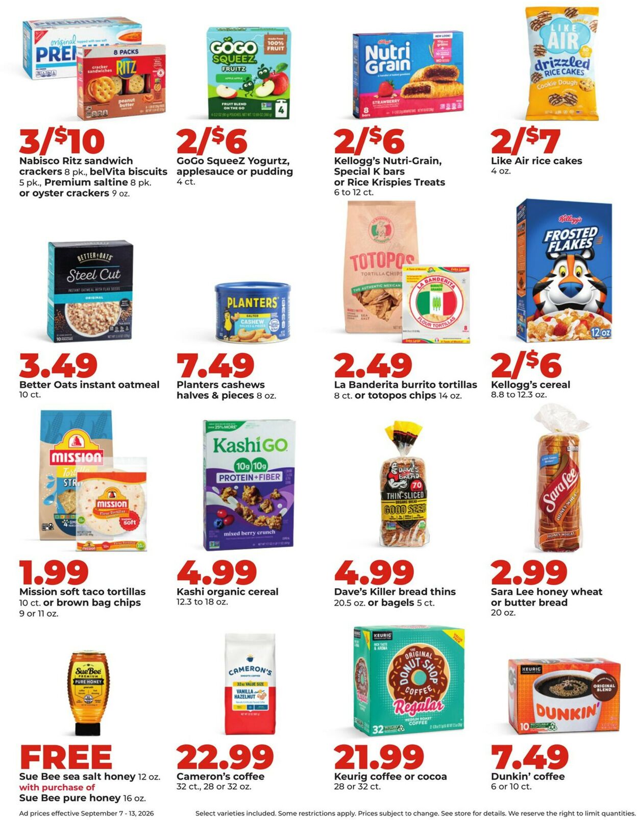 Catalogue HyVee from 09/07/2026