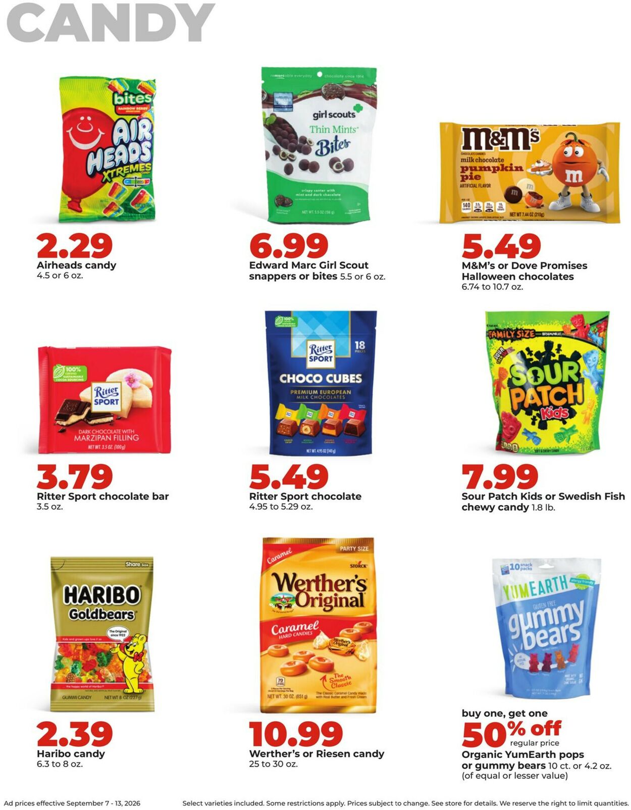Catalogue HyVee from 09/07/2026