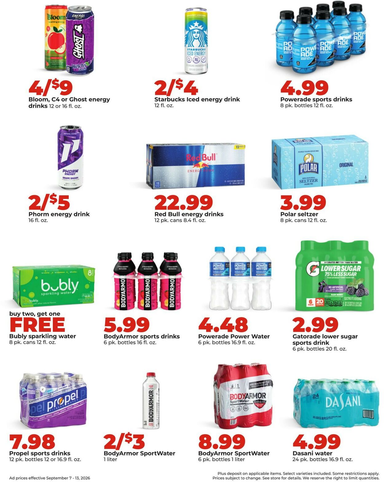 Catalogue HyVee from 09/07/2026