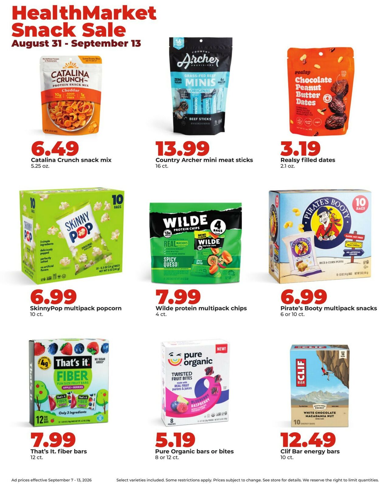 Catalogue HyVee from 09/07/2026
