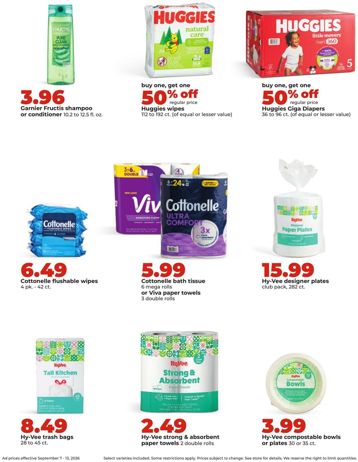 Catalogue HyVee from 09/07/2026