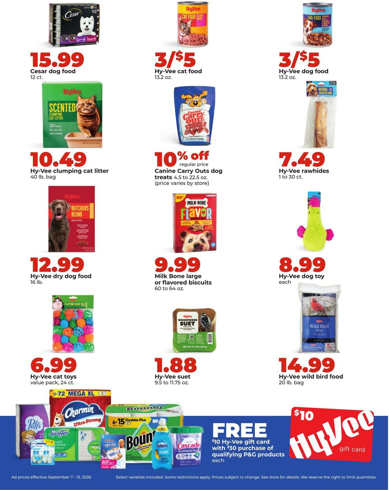 Catalogue HyVee from 09/07/2026