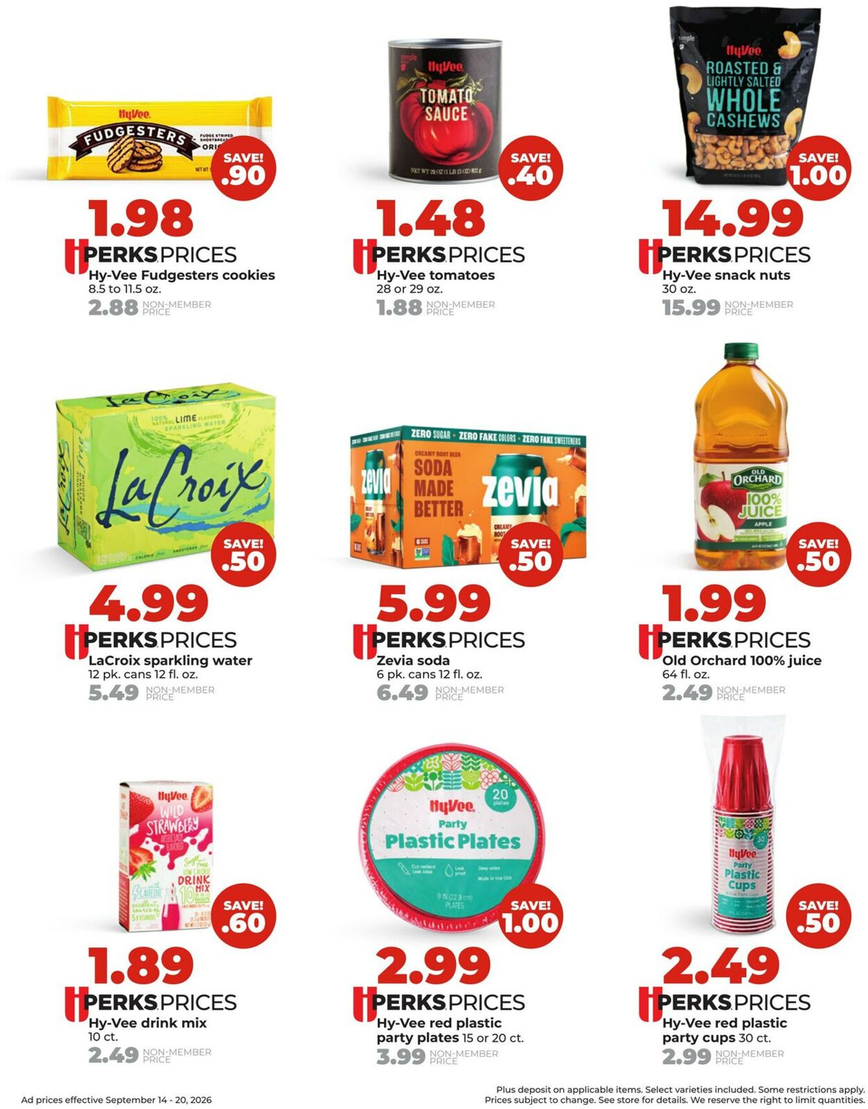 Catalogue HyVee from 09/14/2026