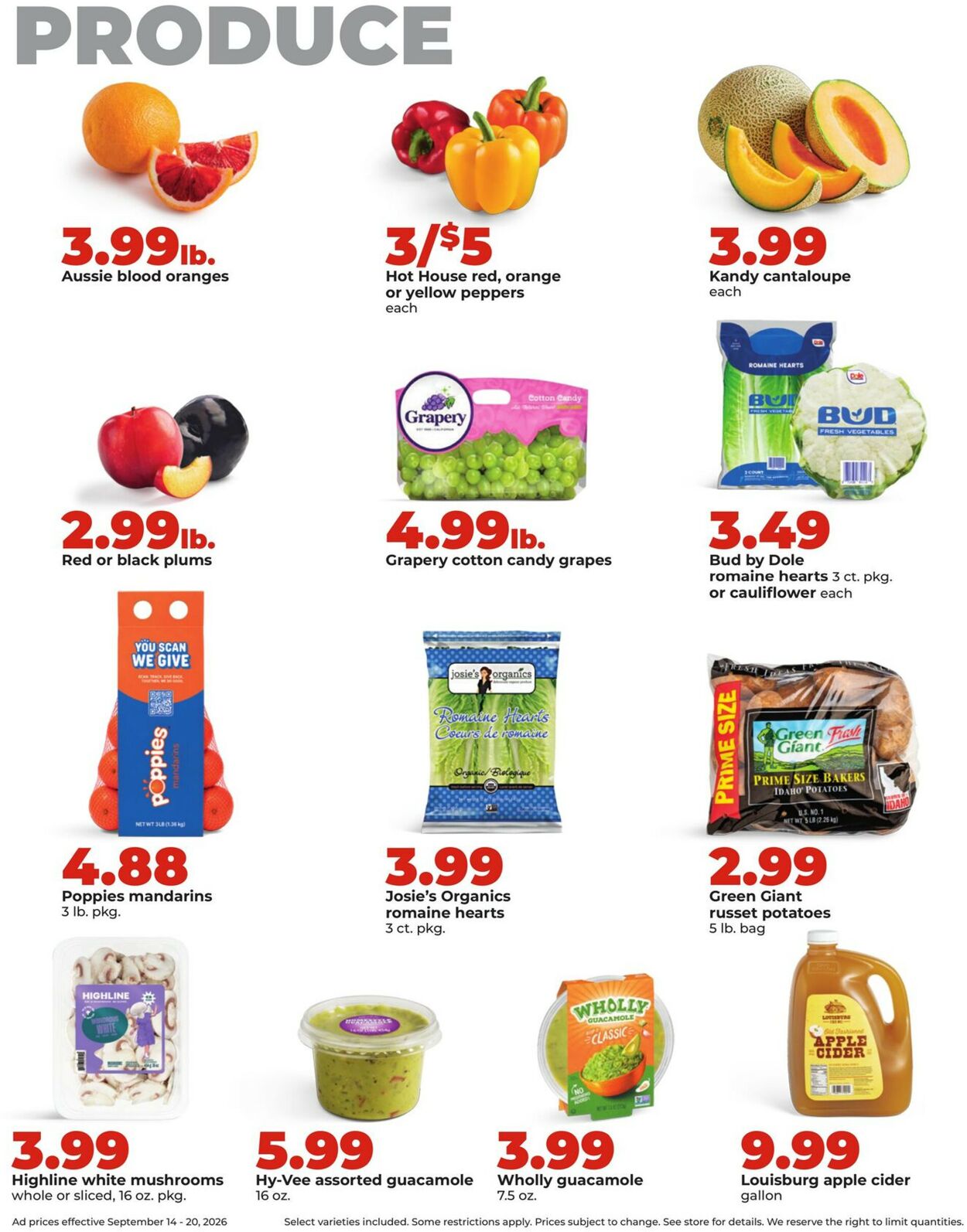Catalogue HyVee from 09/14/2026