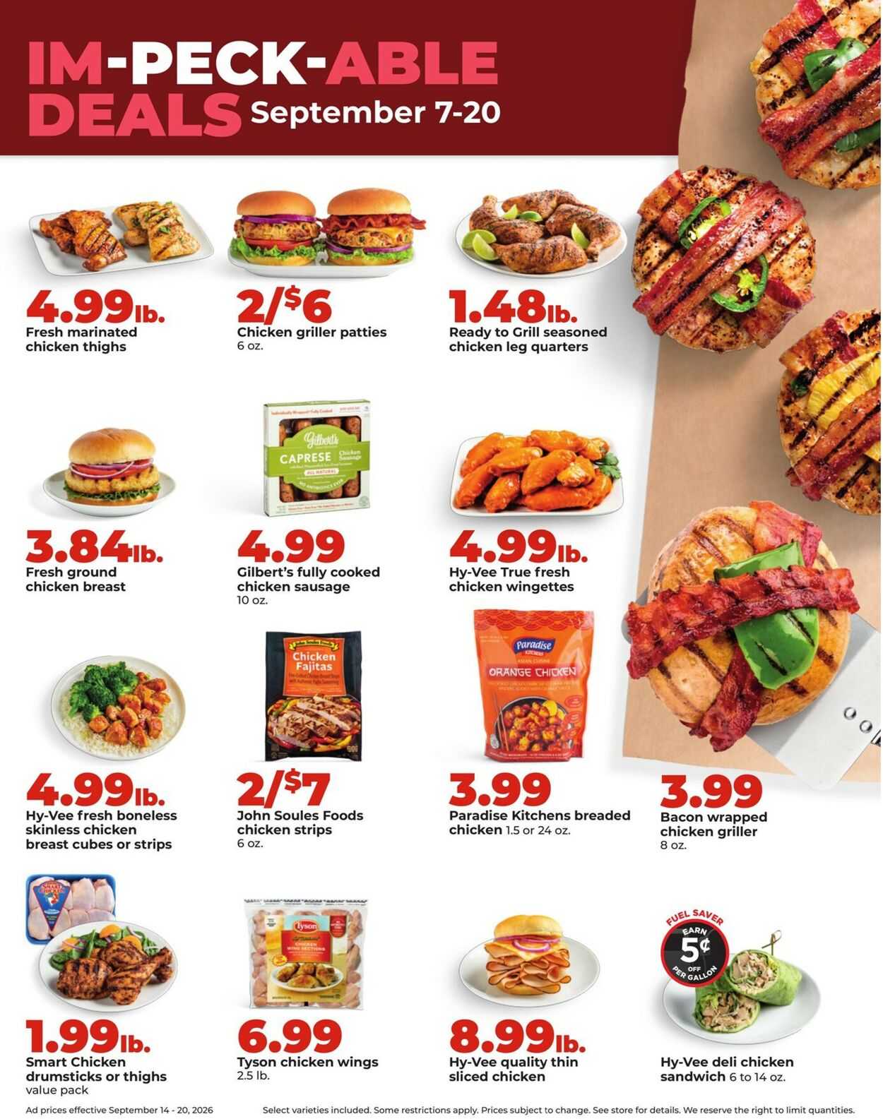 Catalogue HyVee from 09/14/2026